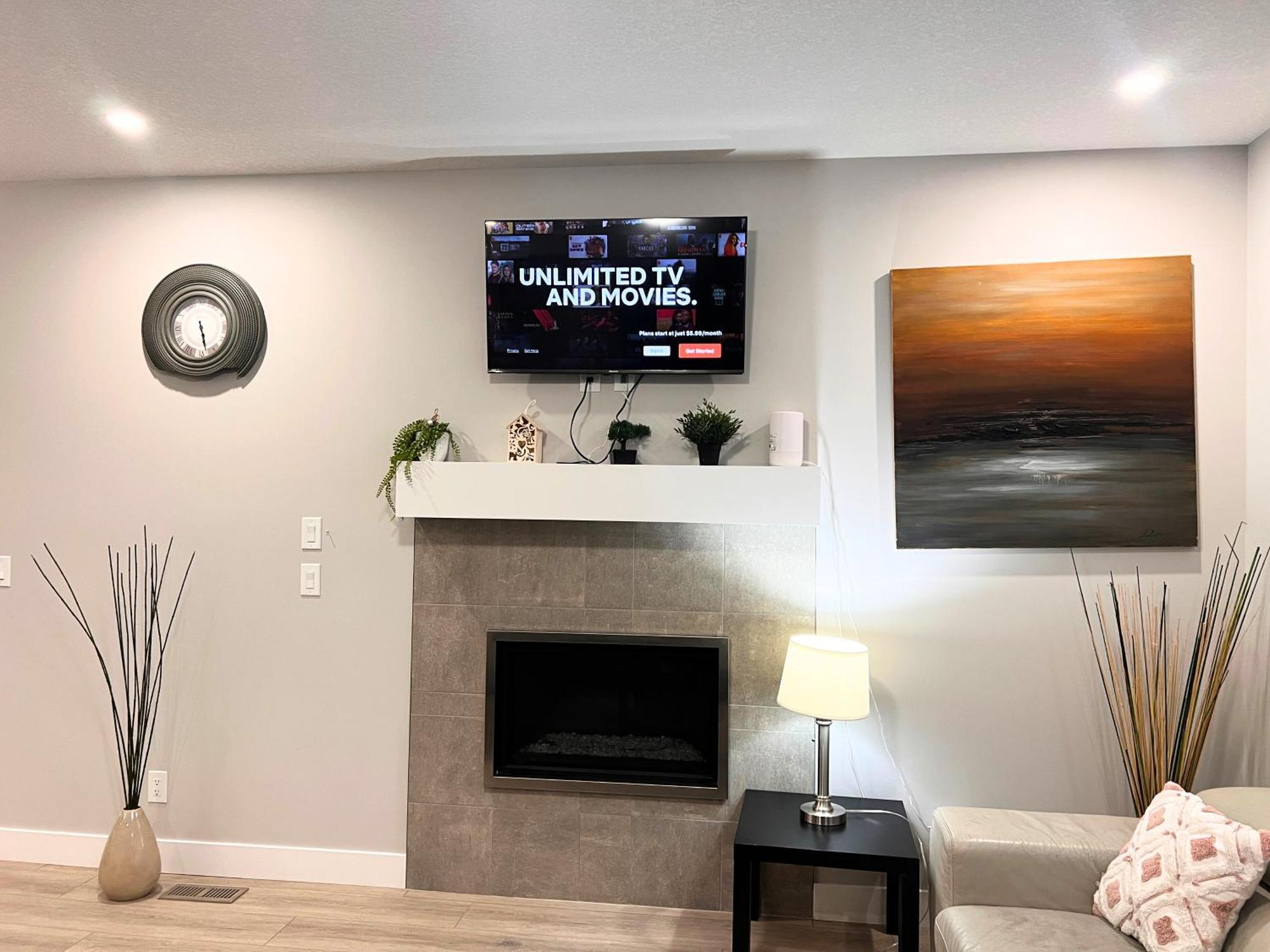 Flowealth Property Luxury Villa Near Lake Netflix Tv Wifi YYC 외부 사진